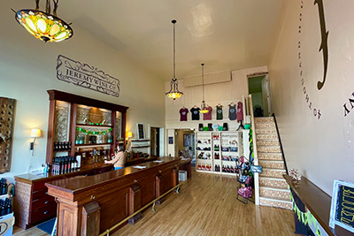 Jeremy Wine Co Downtown Lodi Tasting room interior